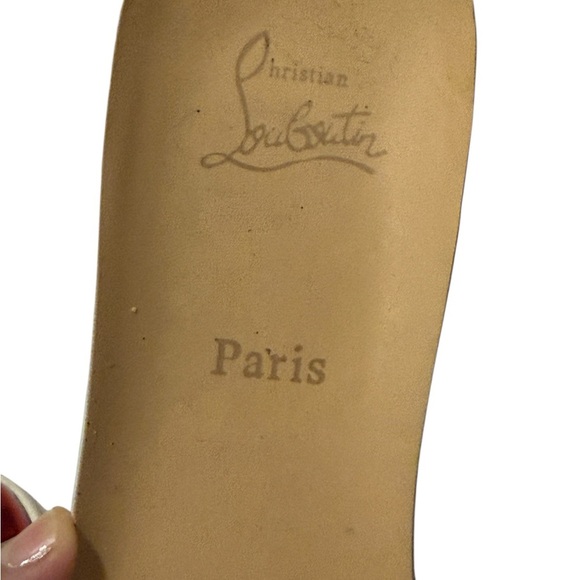 Christian Louboutin,Shoes Multicolor Sequin HighTop Sneakers, some sign of wear - Picture 14 of 14